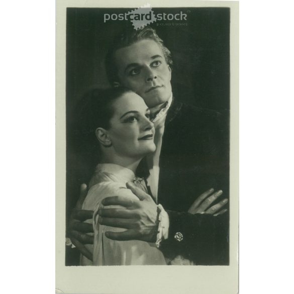 1978 - Tolnay Kláry és Dravas Iván „Romeo és Júlia”. Fotólap, képeslap. (2791003)