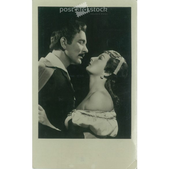 1955 - Petress Zsuzsa és Hadics László „Szabadság - szerelem”. Fotólap, képeslap. (2791004)