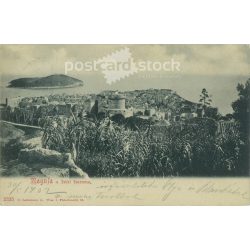 1902 - Ragusa. Fotólap, képeslap. (2791038)