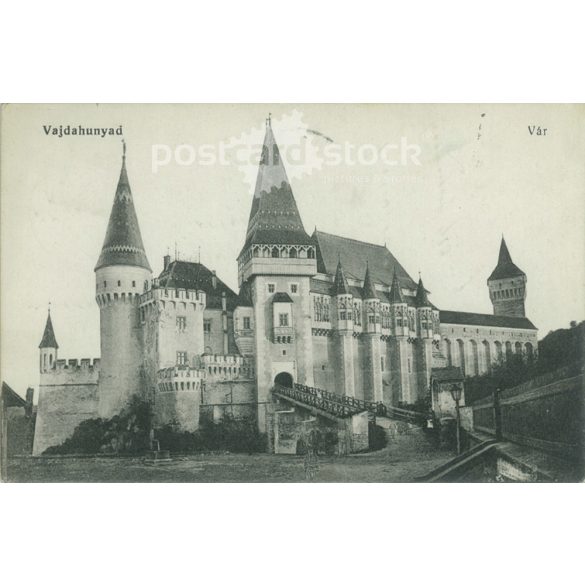 1913 - Vajdahunyad. Aradi bélyegzéssel. Fotólap, képeslap. (2791056)