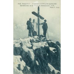   Dauphiné. Egy tartomány Délkelet-Franciaországban.  A Belledonne-i keresztek áldása. Fotó: P Lory. Fotólap, képeslap. (2791068)