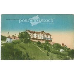   Grand Hotel Mottarone. Színezett fotólap, képeslap. (2791090)