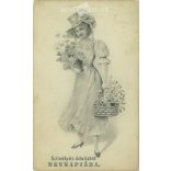 1910 - Névnapi üdvözlet. Üdvözlőlap. (2791108)