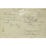 1925 - Román, karácsonyi üdvözlőlap. Színezett fotólap. (2791146