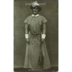   1904 - Miss Marie Studholme színésznő. Fotólap, képeslap. (2791184)