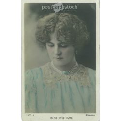   1904 - Miss Marie Studholme színésznő. Színezett fotólap, képeslap. (2791186)
