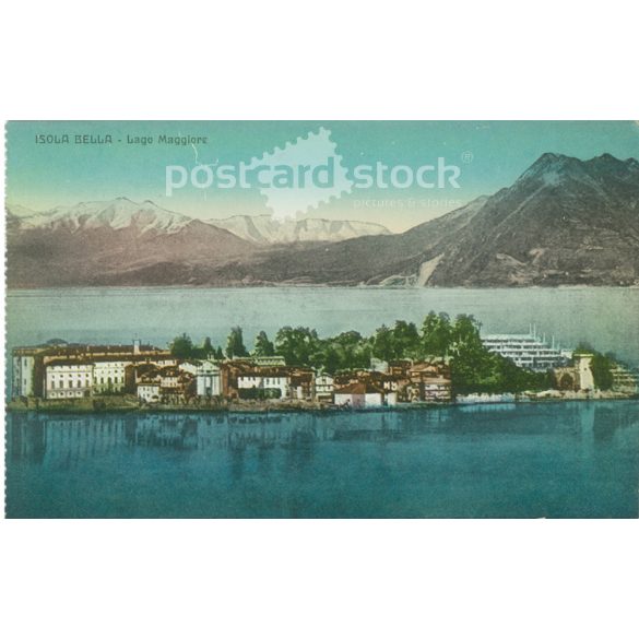 ISOLA BEELLA - Lago Maggiore. Színezett fotólap, képeslap. (2791203)