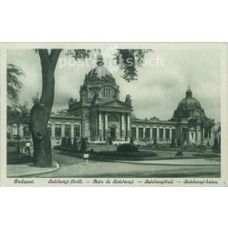   1925 – Budapest. Széchenyi-fürdő. Fotólap, képeslap. (2791233)