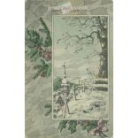 1907 - Német. Újévi Üdvözlet. (2791301)