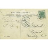 1907 - Német. Újévi Üdvözlet. (2791301)