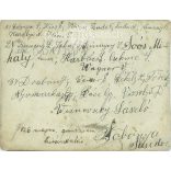 1926 - Gimnáziumi kirándulás. Csoportkép. Fotólap, képeslap. (2791335)