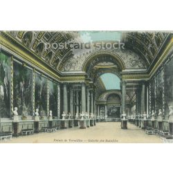   1906 - Versailles-i palota. Csatagaléria. Színezett fotólap, képeslap. (2791391)