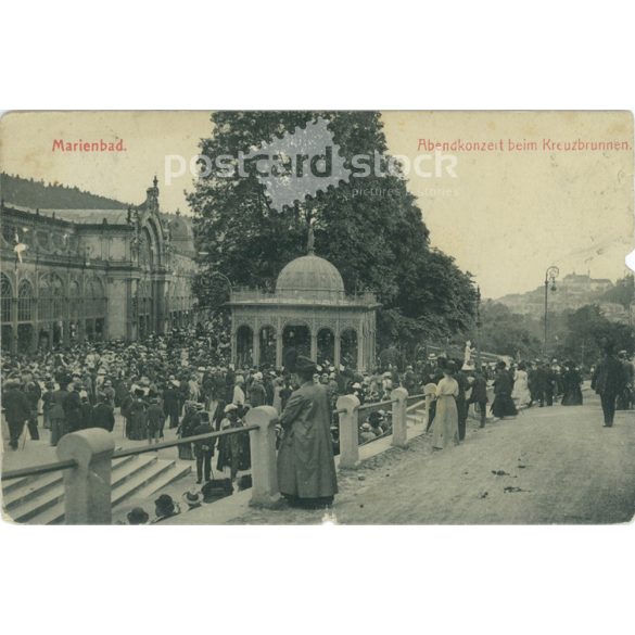 1912 - Marienbad. Fotólap, képeslap. (2791400)