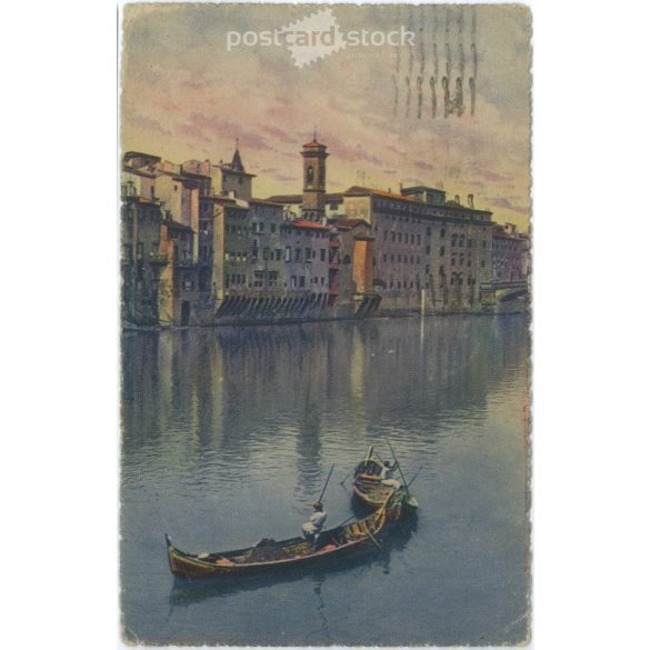 1935 - Firenze. Színezett fotólap, képeslap. (2791402)