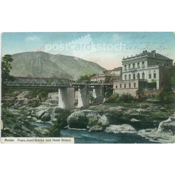 1915 - Mostar. Színezett fotólap, képeslap. (2791405)