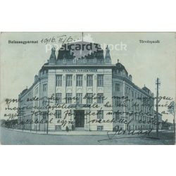   1916 - Balassagyarmat. Törvényszék. Fotólap, képeslap. (2791419)