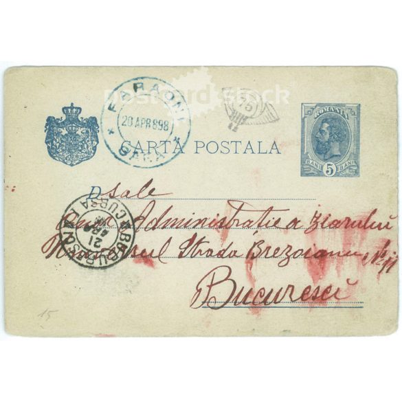 1898 - Levelezőlap. (2791492)
