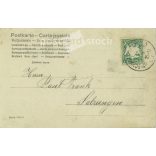 1903 - Boldog új évet! Színezett fotólap, üdvözlőlap. (2791551)