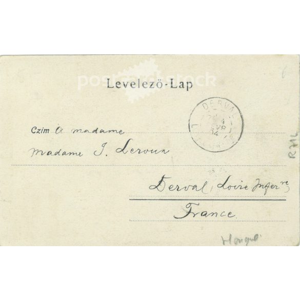 1904 - Szent-Lászlói leányok. Fotólap, képeslap. (2791586)
