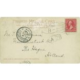 1901 - Detroit látképe. Amerikai Egyesült Államok. Színezett fotólap, képeslap. (2791589)