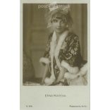 1918 - Erna Morena német filmszínésznő, filmproducer és a néma korszak forgatókönyvírója volt. Fotólap, képeslap. (2791590)