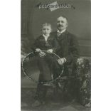 1929 - „Az atyai szigor”. Fekete-fehér fotólap. (2791599)