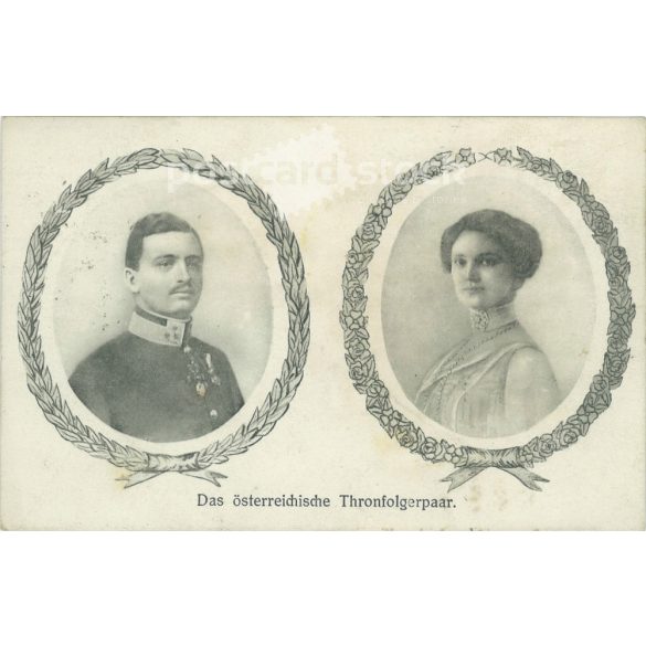 1916 - IV. Károly és Zita királyné. Képeslap. (2791608)