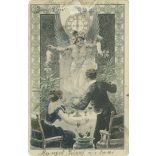 1909 - Újévi üdvözlet. Üdvözlőlap. (2791610)