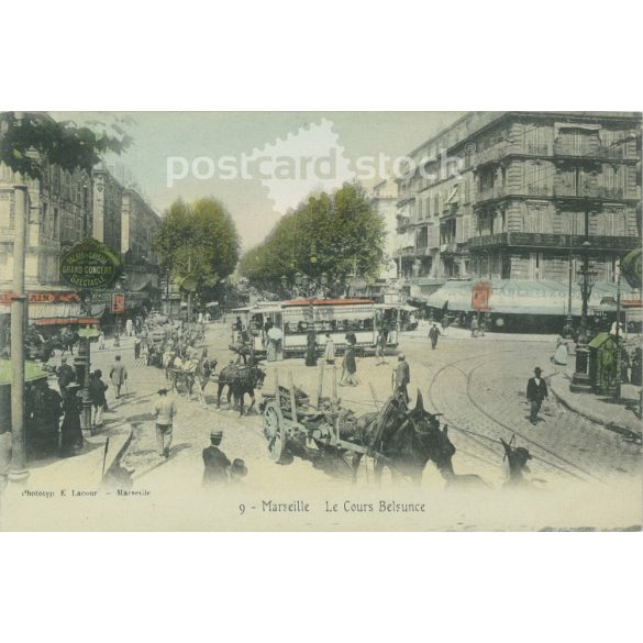 Marseille - Színezett fotólap, képeslap. (2791619)