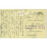 1916 - Wervik, Franciaország. A francia útdíjszedő iroda. Színezett fotólap, képeslap. (2791630)