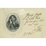 1900 - Anna Kallina (K. k. Hofburgtheater) színésznő 1874. március 31-én született Bécsben, a monachia idejében. Képeslap. (2791633)