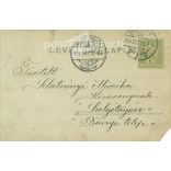 1904 - Romantikus üdvözlet. Fotólap, képeslap. (2791636)