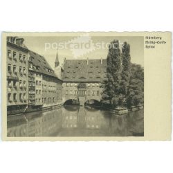   Nürnberg. Szentlélek kórház. Fotólap, képeslap. (2791638)