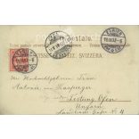 1897 - Zürichi üdvözlet. Litografált képeslap. (2791647)