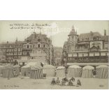 1929 - Le Havre. Trouville-i tengerpart. Fotólap, képeslap. (2791677)