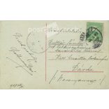 1908 - Romantikus képeslap. Színezett fotólap. (2791680)