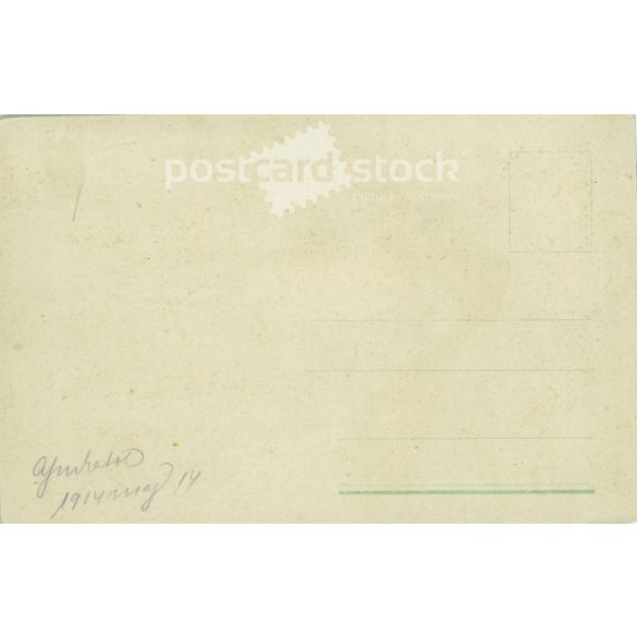 1914 - „Wiener Hof”, Karlsbad. Színezett fotólap, képeslap. (2791690)