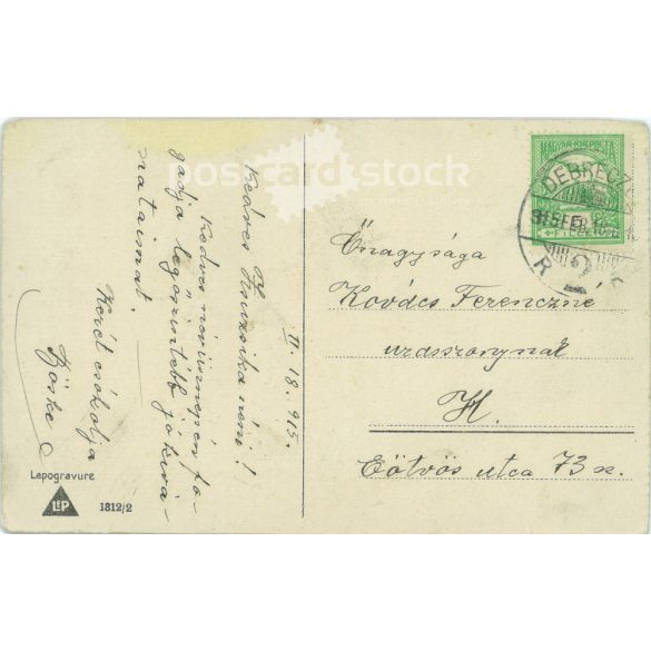 1915 - Romantikus képeslap.  (2791693)
