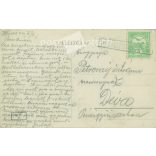 1914 - Herkulesfürdő. Rezsőudvar. Fekete-fehér fotólap, képeslap. (2791702)