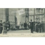 1905 - Karlsbad. Csehország. Szénsavas víz. Fekete-fehér fotólap, képeslap. (2791755)
