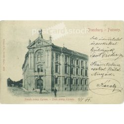   1899 - Pozsony. Szlovákia. Fekete-fehér fotólap, képeslap. (2791761)
