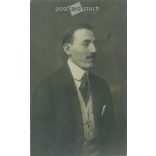 Dunky Elek, fényképészeti műterme. Kolozsvár. Férfi portré. Képeslap, fotólap. (2791768)