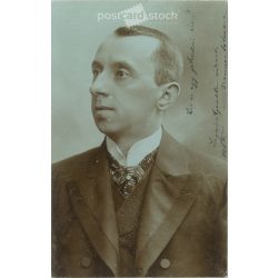 1906 - Férfi portré. Képeslap, fotólap. (2791769)