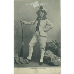 1905 - Miss Flora. Képeslap, fotólap. (2791782)