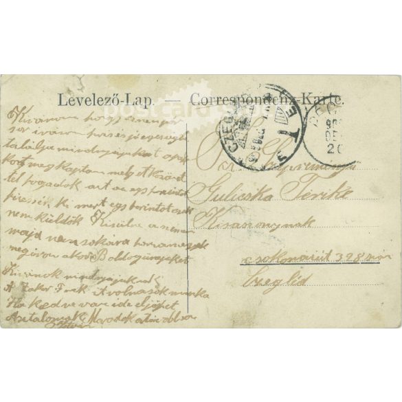 1905 - Miss Flora. Képeslap, fotólap. (2791782)