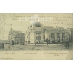   1904 - Bécs. Szecessziós kiállítás. Képeslap, fotólap. (2791783)
