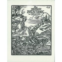   Szoboszlai Mata János (1907-1944). 20 fametszetű könyvjegy a magyar parnasszusról. Az eredetileg 1935-ben megjelentnek a hasonmás kiadása, az eredeti klisékről, 1000 példányban készült, 1982-ben. (2791836)