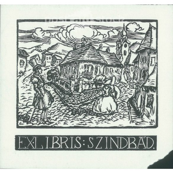 Szoboszlai Mata János (1907-1944). 20 fametszetű könyvjegy a magyar parnasszusról. Az eredetileg 1935-ben megjelentnek a hasonmás kiadása, az eredeti klisékről, 1000 példányban készült, 1982-ben. (2791840)