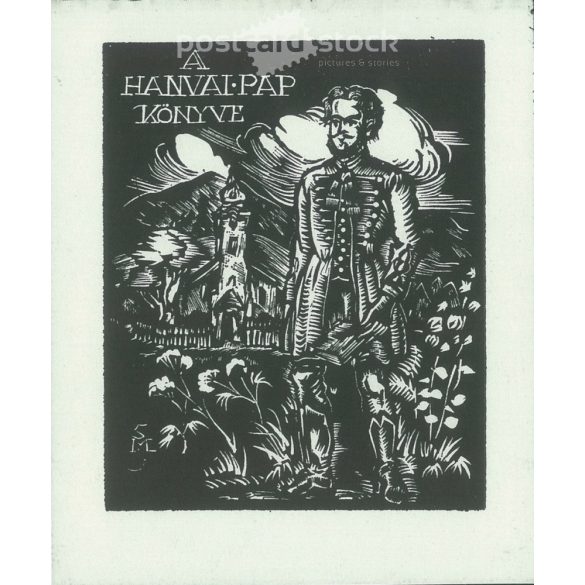 Szoboszlai Mata János (1907-1944). 20 fametszetű könyvjegy a magyar parnasszusról. Az eredetileg 1935-ben megjelentnek a hasonmás kiadása, az eredeti klisékről, 1000 példányban készült, 1982-ben. (2791851)