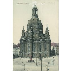   1918 - Drezda. Luther emlékmű. Képeslap, színezett fotólap. (2791855)